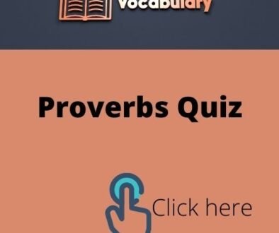 Proverbs Quiz